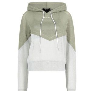 Twenty Montreal mesh color block hoodie
